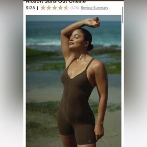 ALO soft sun’s out onesie, size S